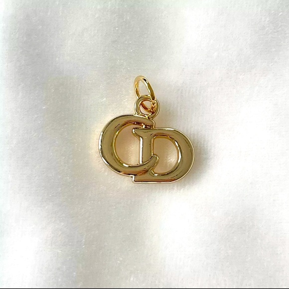Dior Jewelry - Sold Authentic CD Pendant Repurpose Charm, Gold, 18mm